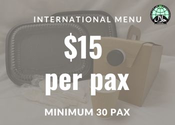 $15 International Menu