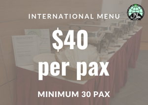 $40/pax 8-Course Set Menu with 16 Dishes | min 30 Pax