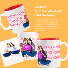 Valentine's Day Custom Portrait Mug