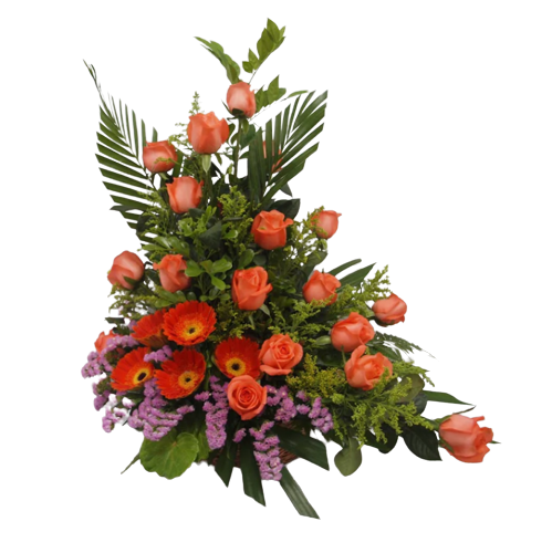 Roses and Gerberas Table Flower (FTA0069) F&H